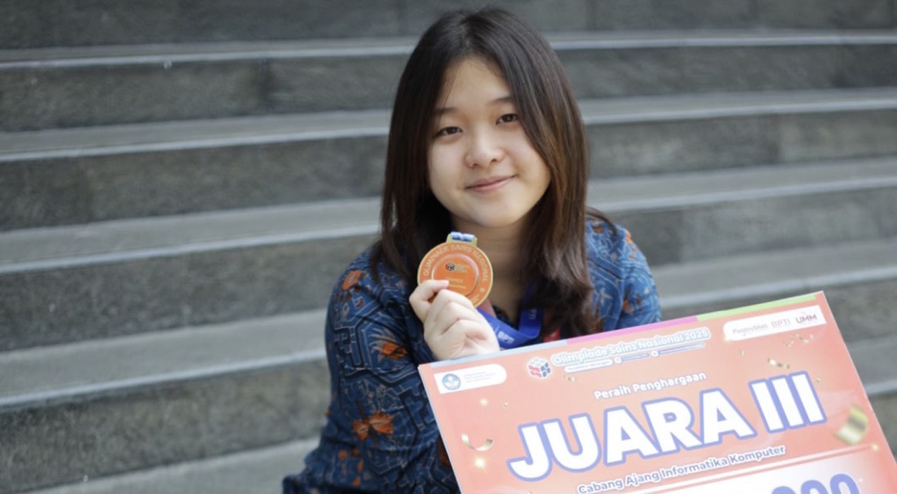 Claire Shane Ailie Sumantri, Bronze Medalist OSN 2025 🥉
